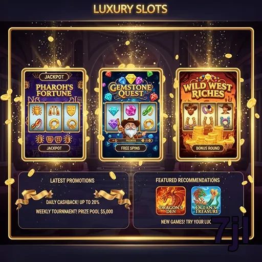 7jl luxury slots promotions